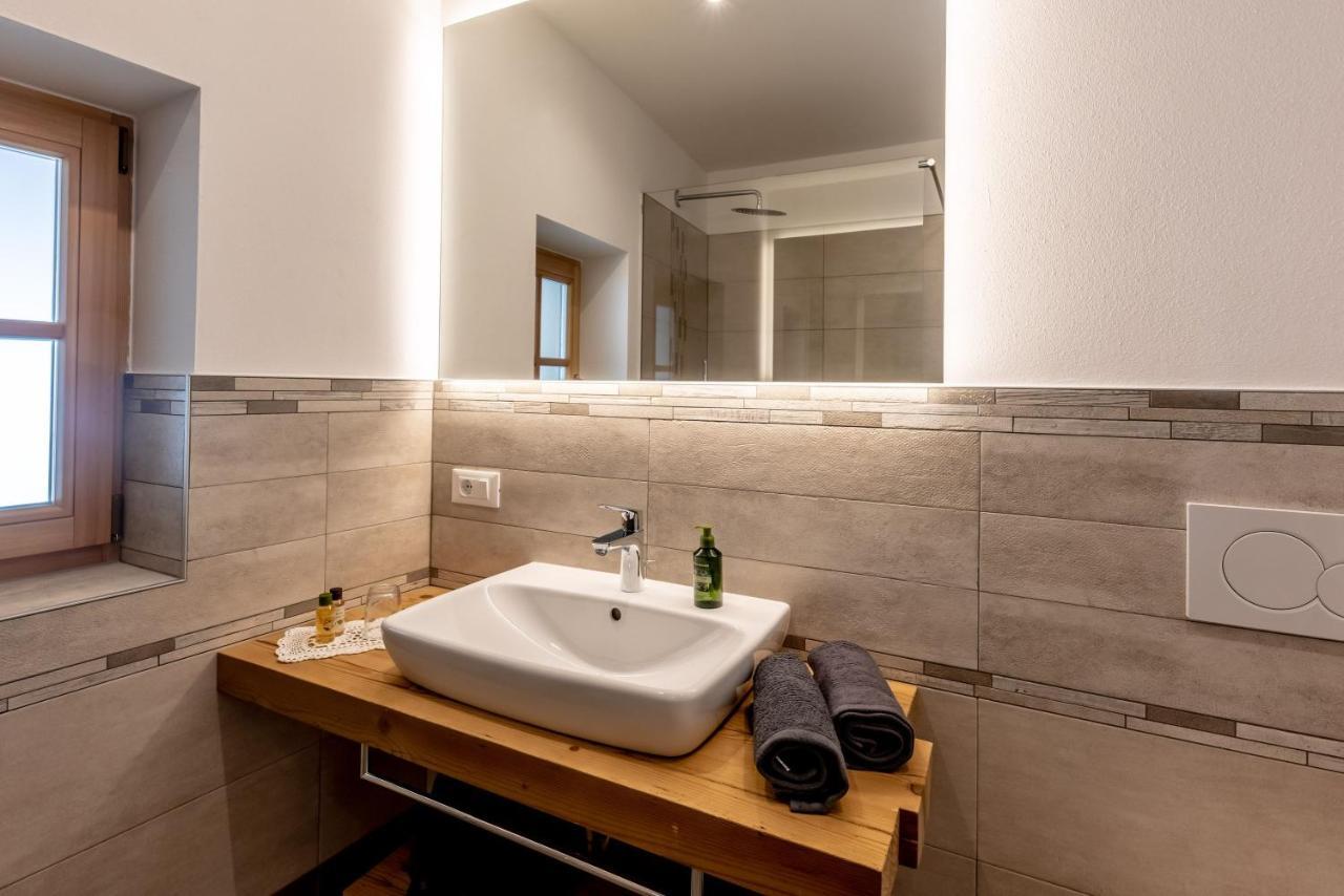 Oberpruenst Hof - App. St. Luis Apartment Plazzoles Ngoại thất bức ảnh