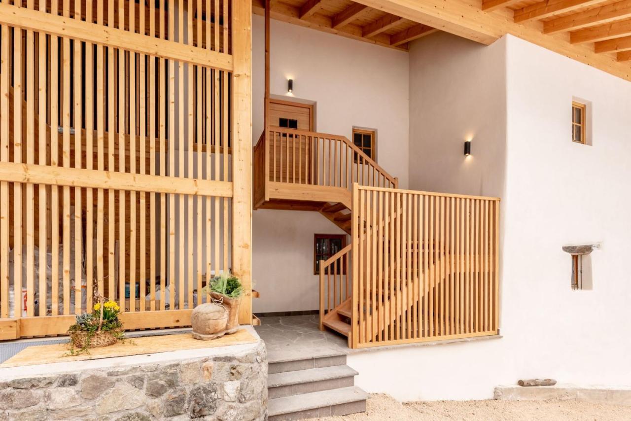 Oberpruenst Hof - App. St. Luis Apartment Plazzoles Ngoại thất bức ảnh