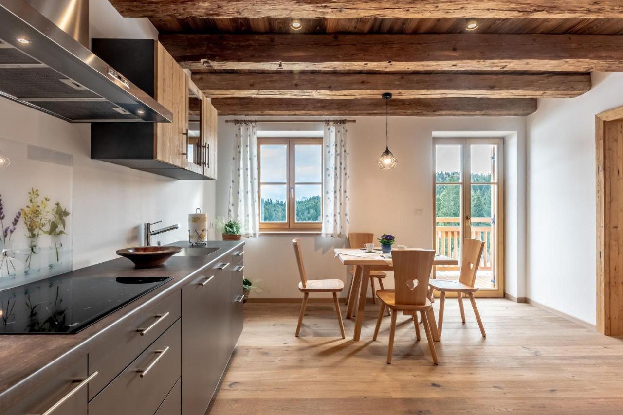 Oberpruenst Hof - App. St. Luis Apartment Plazzoles Ngoại thất bức ảnh